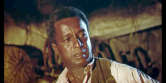 Joel Fluellen as Enoch, a free man and runaway slave who lives on the Birdwell's farm in Friendly Persuasion (1956)