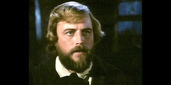 Maurice Grandmaison as Brigham Young, who's takes leadership of the Mormon church after Joseph Smith dies in Savage Journey (1983)