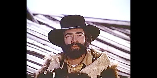 Patrick Dray as Alfred Packer, ready to take a party of five on a gold-hunting expedition in The Legend of Alfred Packer (1980)