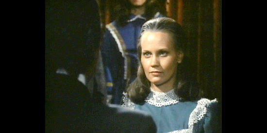Robin Russell as Maryann, the first of Brigham Young's many wives in Savage Journey (1983)