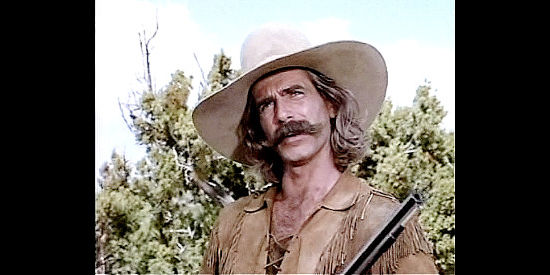 Sam Elliott as Hugh Cardiff, determined to make a name for himself as a sharpshooter in Wild Times (1980)