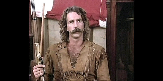 Sam Elliott as Hugh Cardiff, ready to launch his wild west show in Wild Times (1980)