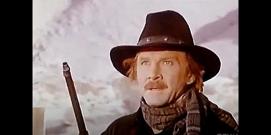 Steve Forret as James Devlin, helping the Gault family defend their property in The Hanged Man (1974)