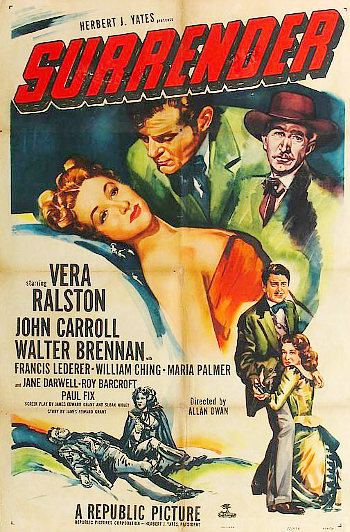 Surrender (1950) poster
