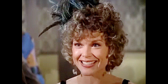 Susan Blu as Gabrielle, daughter of one of Jim West's lovers and now a grown up saloon girl herself in The Wild, Wild West Revisited (1979)