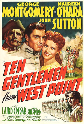Ten Gentlemen from West Point (1942) poster