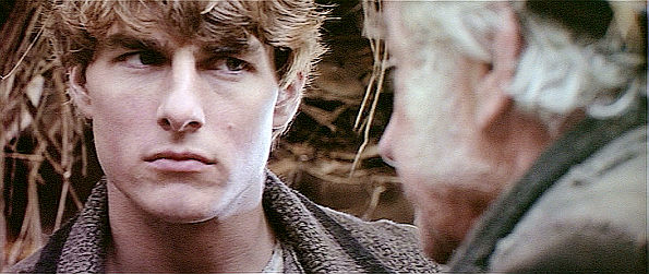Tom Cruise as Joseph Donnelly, being convinced to avenge his father in Far and Away (1992)
