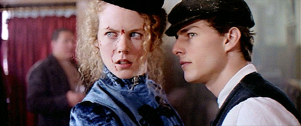 Tom Cruise as Joseph Donnelly explaining to Shannon Christie (Nicole Kidman) why they need to pretend to be brother and sister in Far and Away (1992)