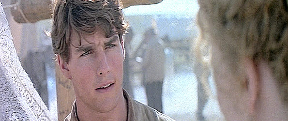 Tom Cruise as Joseph Donnelly, finding Shannon again in Oklahomas in Far and Away (1992)