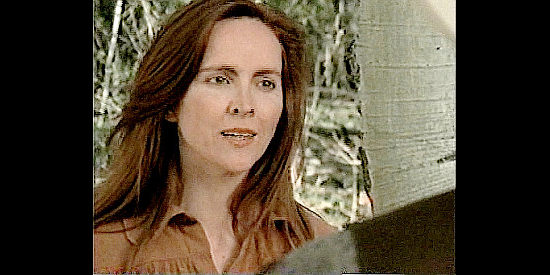 Adrienne Stout-Coppola as Mary Meeker, the girl Hopalong left behind and now has to rescue in The Gunfighter (1999)