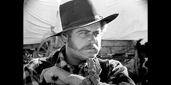 Alan Hale as Sam Woodhull in The Covered Wagon (1923)