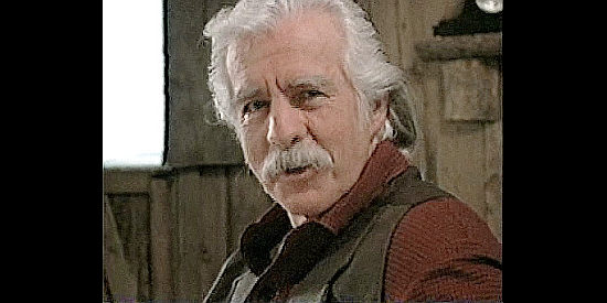 Clu Gulager as Buck Peters, Mary's uncle and owner of the Bar 20 ranch in The Gunfighter (1999)