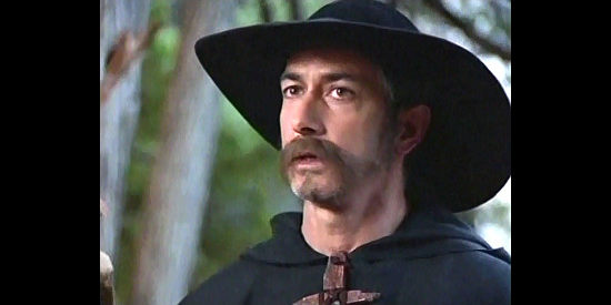 David Strathairn as Marcel, the priest, aka Black Robe, in Song of Hiawatha (1997)