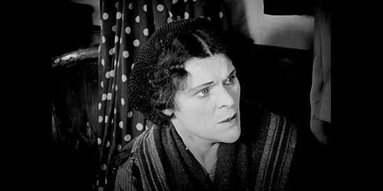Ethel Wales as Mrs. Wingate, Molly's mom, in The Covered Wagon (1923)