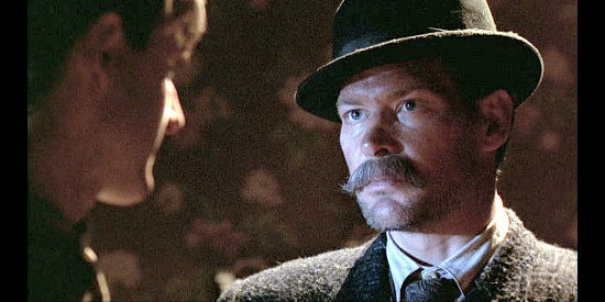 James Remar as Donnie Lonigan, leader of the band of killers Jack McCall hires in Wild Bill (1995)