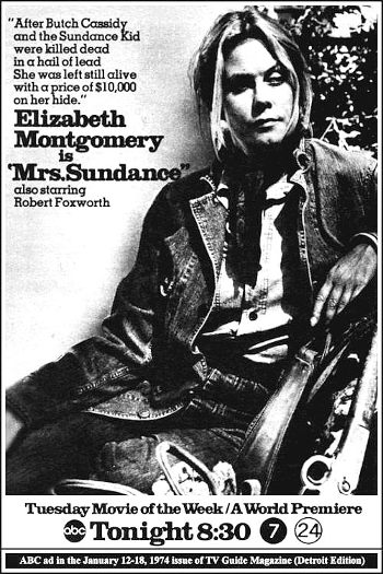 Mrs. Sundance (1974) TV Guide ad