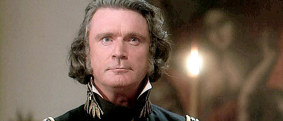 Patrick Bergin as Gen. Winfield Scott, wanting to set an example for his men in One Man's Hero (1999)