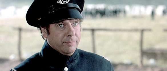 Stephen Tobolowsky as Capt. Gaine, the man who's harsh discipline leads to Riley's desertion in One Man's Hero (1999)