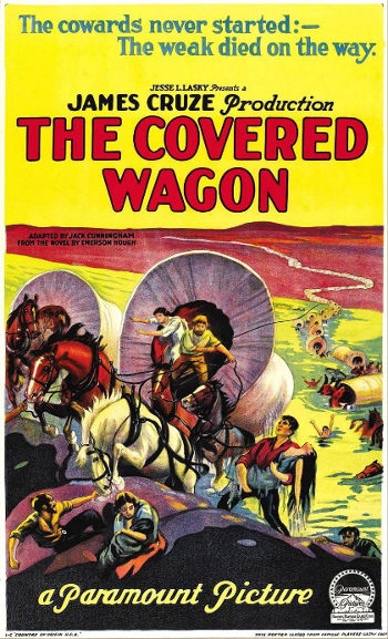 The Covered Wagon (1923) poster