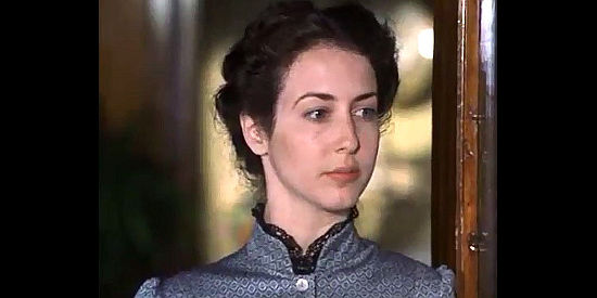 Vanya Rose as Maude, the house servant spooked by Mary Rose's return to New York in Rose Hill (1997)