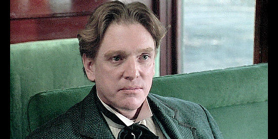 William Atherton as Allen Pinkerton, determined to bring the James gang to justice in Frank and Jesse (1994)