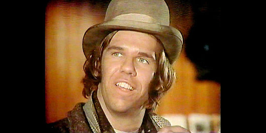 Charles Martin Smith as the sometimes bumbling Dudley Buford, hoping to become a deputy under Sheriff Lambrose in Law of the Land (1976)