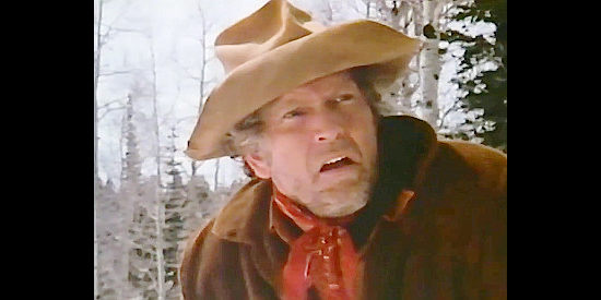 Gregory Walcott as Will McKutcheon, trying to help Reed deliver relief to the travelers in Donner Pass, The Road to Survival (1978)