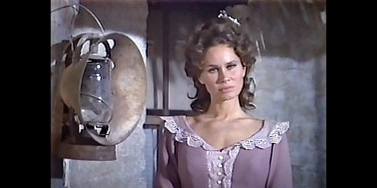 Karen Black as Ernestina Crawford, the officer's daughter who falls for Tom Horn in Mr. Horn (1979)
