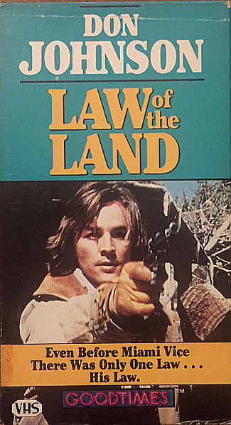Law of the Land (1976) VHS cover
