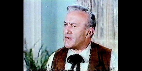 Lee J. Cobb as Judge Garth, explaining the importance of controlling herd sizes in Bull of the West (1972)