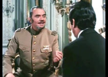 Ernest Borgnine as The General with Humberto Almazan as Miguel Pro in Rain for a Dusty Summer (1971)