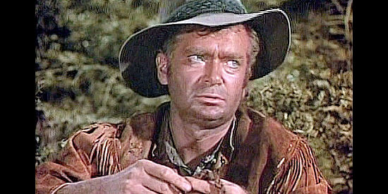 Buddy Ebsen as Sgt. Hunk Marriner, about to go undercover in Frontier Rangers (1959)