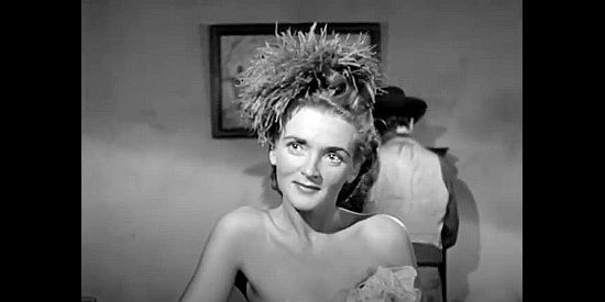 June Benbow as May, willing to fight Jacqueline for her man in The Daltons' Women (1950)