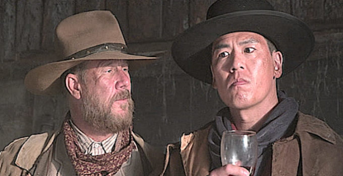 Chris Northrup as No Name and Rich Ting as Dynamite in No Name and Dynamite (2022)