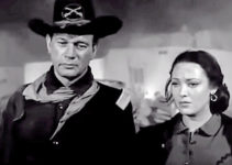 Joseph Cotton and Linda Darnell in Two Flags West (1950)