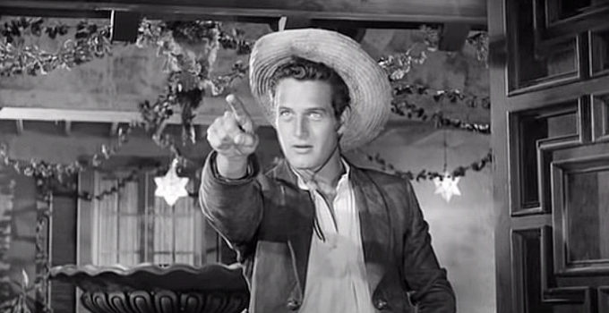 Paul Newman as William Bonney in The Left Handed Gun (1958)