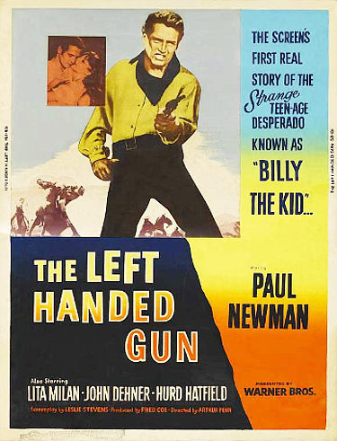 The Left Handed Gun (1958) poster