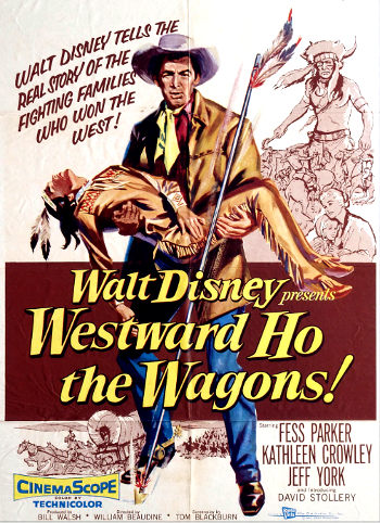 Westward Ho the Wagons! (1956) poster
