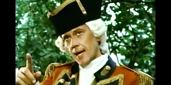 Andrew Prine as Maj. Heyward in Last of the Mohicans (1977)