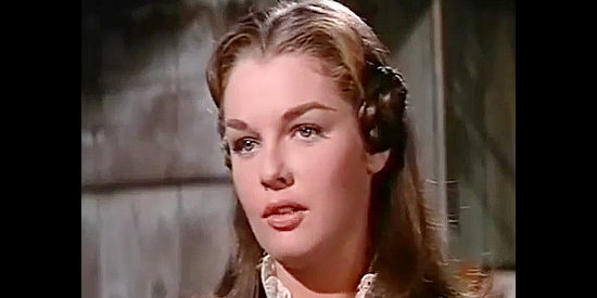 Luana Patten as Melissa Turner, the mountain girl who falls for Chad in The Little Shepherd of Kingdom Come (1961)