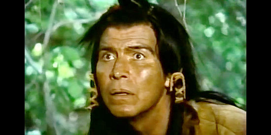 Ned Romero as Chingachgook in Last of the Mohicans (1977)
