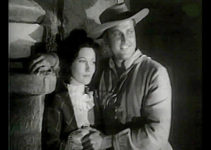 Ruth Findlay as Anne Dickinson and Bruce Warren as Lt. Al Dickinson in The Heroes of the Alamo (1937)