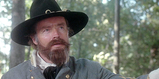 Richard Jordan as Brig. Gen. Lewis A. Armistead, concerned about the possibility of meeting an old friend on the battlefield in Gettysburg (1993)