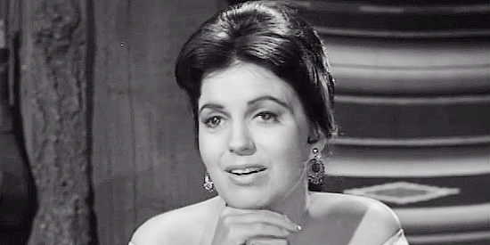 Faith Domergue as Carlotta Torres in California (1963)