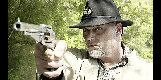 Ryan Swank as Masterson, a Union operative waiting to ambush Wheeler in Kill Cavalry (2021)