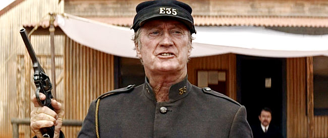 Bryan Brown as Sgt. Fletcher, the man responsible for hunting down Sam Kelly in Sweet Country (2017)
