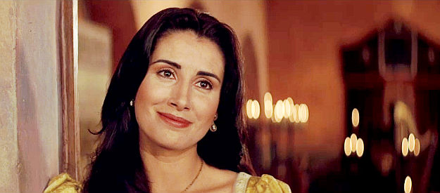 Julieta Rosen as Esperanza De La Vega, Don Diego's wife in The Mask of Zorro (1998)