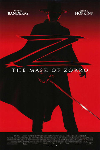 The Mask of Zorro (1998) poster