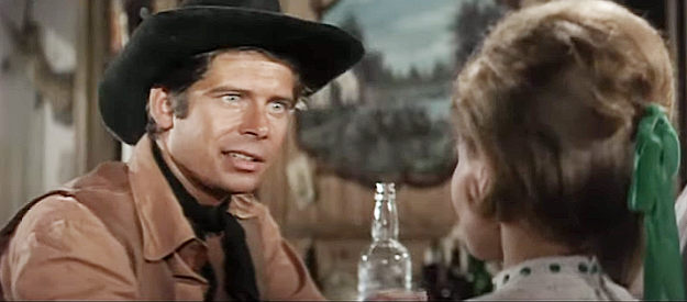 Alan Scott as Joe Cassidy, the escapee with a friend on his trail in Two Violent Men (1964)