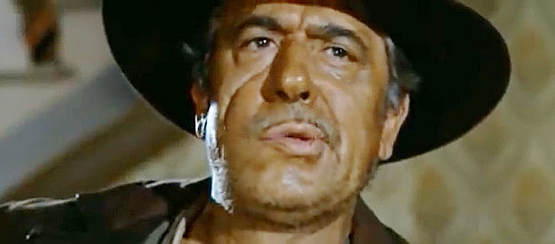 Antonio Casas as Juan, the bandit who helps Fred retrieve the ransom money in Twenty Thousand Dollars for Seven (1968)